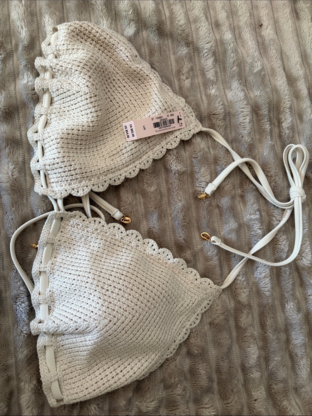 Victoria’s Secret Crochet Bikini Top